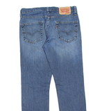 LEVI'S 511 Jeans Mens Blue Slim Straight Stone Wash W32 L30