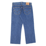 LEVI'S 501 Jeans Mens Blue Regular Straight Stone Wash W34 L25