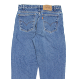 LEVI'S 550 Jeans Mens Blue Relaxed Straight Stone Wash W32 L24