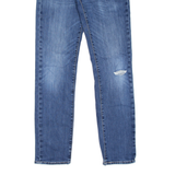 LEVI'S 511 Jeans Mens Blue Slim Straight Stone Wash W30 L32