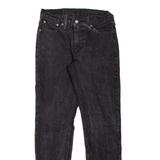 LEVI'S 511 Jeans Mens Black Slim Straight W28 L30