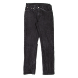 LEVI'S 511 Jeans Mens Black Slim Straight W28 L30