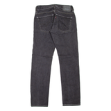 LEVI'S 511 Jeans Mens Black Skinny Straight W31 L30