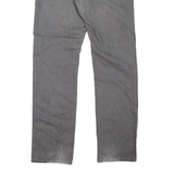 LEVI'S 513 Jeans Mens Grey Slim Straight W34 L34