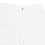 DICKIES Cargo Womens Workwear Shorts White M W34