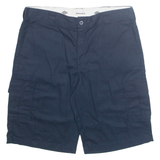 DICKIES Cargo Mens Workwear Shorts Blue Relaxed XL W40