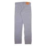 LEVI'S 511 Mens Trousers Grey Slim Straight W30 L32