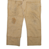CARHARTT Mens Trousers Beige Relaxed Straight W34 L24