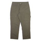 COLUMBIA Womens Trousers Grey Relaxed Straight W32 L26