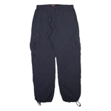 TEC WEAR Womens Trousers Grey Relaxed Tapered W32 L30