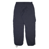 TEC WEAR Womens Trousers Grey Relaxed Tapered W32 L30