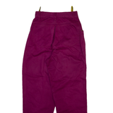 C AND A Womens Trousers Purple Regular Tapered W26 L30
