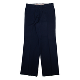 Mens Trousers Blue Regular Bootcut W31 L31