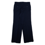 Mens Trousers Blue Regular Bootcut W31 L31