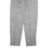 Mens Trousers Grey Relaxed Tapered Viscose W30 L32