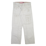 KAPOCAL FIVE Womens Trousers Beige Relaxed Straight W34 L31