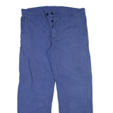 FISCHER PECHEUR Workwear Mens Trousers Blue Regular Straight W40 L31