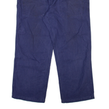 SPILAG Mens Trousers Blue Relaxed Straight W38 L27