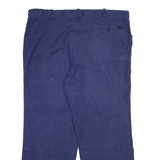 SPILAG Mens Trousers Blue Relaxed Straight W38 L27