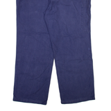 SPILAG Mens Trousers Blue Relaxed Straight W38 L27