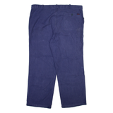 SPILAG Mens Trousers Blue Relaxed Straight W38 L27