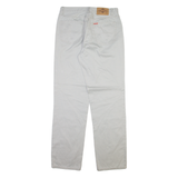 TEDDYS Mens Trousers Grey Regular Straight W31 L32