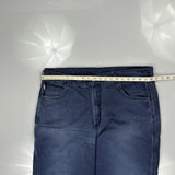 Carhartt Carpenter Trousers - 40W 34L Blue Cotton