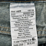 Carhartt Jeans - 32W 34L Blue Cotton