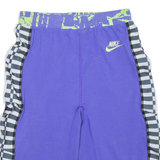 NIKE Womens Casual Shorts Purple Slim 90s M W32