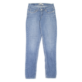 LEVI'S 524 Too Superlow Womens Jeans Blue Slim Skinny Stone Wash W26 L31