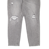 LEVI'S 531 Distressed Mens Jeans Grey Slim Tapered Stone Wash W36 L30