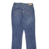 LEVI'S 525 Womens Jeans Blue Slim Straight Stone Wash W27 L32