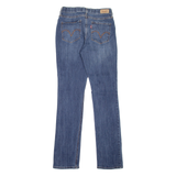 LEVI'S 525 Womens Jeans Blue Slim Straight Stone Wash W27 L32
