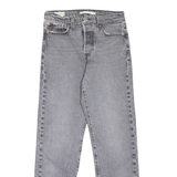 LEVI'S Wedgie BIG E Womens Jeans Grey Regular Straight W26 L26