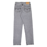 LEVI'S Wedgie BIG E Womens Jeans Grey Regular Straight W26 L26
