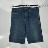 Dickies Denim Shorts - 32W 11L Blue Cotton Blend