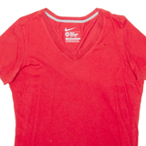 NIKE Slim Fit Womens T-Shirt Red XL