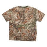 HUNTING ZONE Mens T-Shirt Brown L