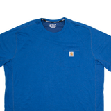 CARHARTT Mens T-Shirt Blue XL