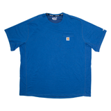 CARHARTT Mens T-Shirt Blue XL