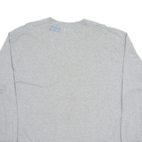 CARHARTT Mens T-Shirt Grey Long Sleeve XL