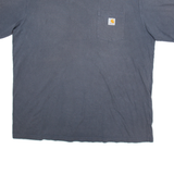CARHARTT Mens T-Shirt Grey XL