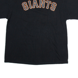 MAJESTIC Giants 12 Panik Mens T-Shirt Black USA XL