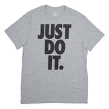 NIKE Mens T-Shirt Grey M