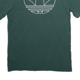 ADIDAS Mens T-Shirt Green S