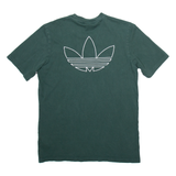 ADIDAS Mens T-Shirt Green S