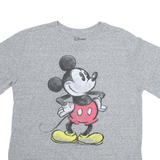 DISNEY Mickey Mouse Womens T-Shirt Grey L