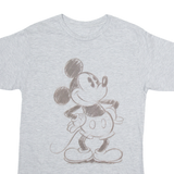DISNEY Mickey Mouse Womens T-Shirt Grey S