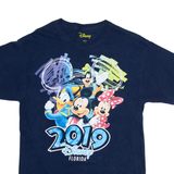 DISNEY Mickey Mouse 2019 Florida Womens T-Shirt Blue M