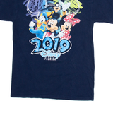 DISNEY Mickey Mouse 2019 Florida Womens T-Shirt Blue M
